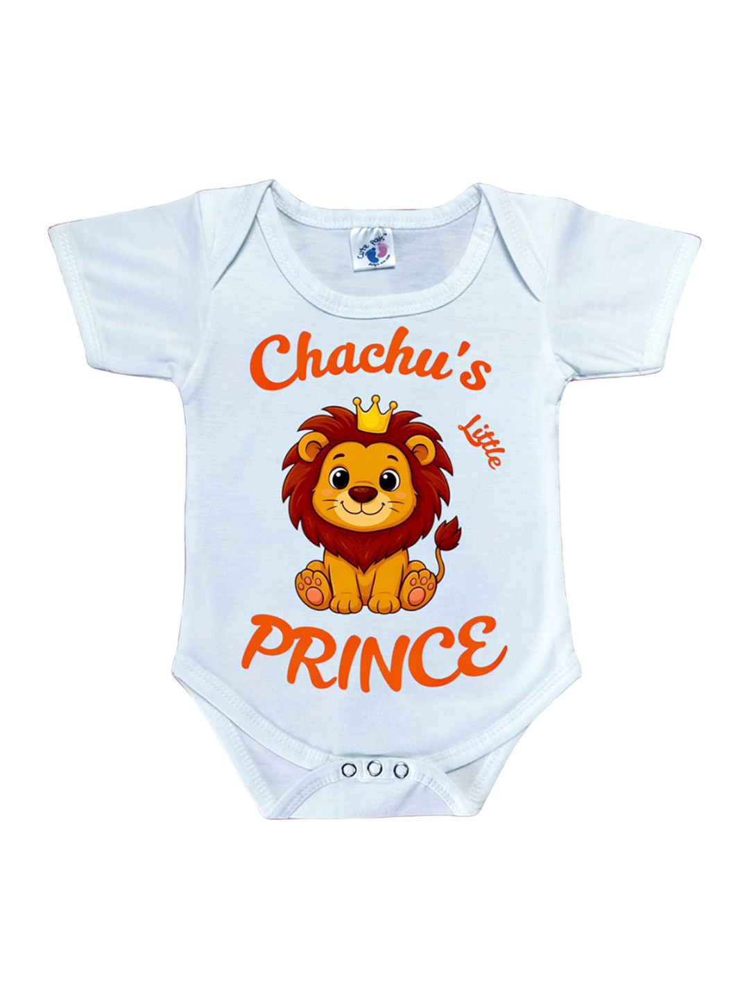 Cute Pals Infants Chachu's Prince Printed Cotton Bodysuits