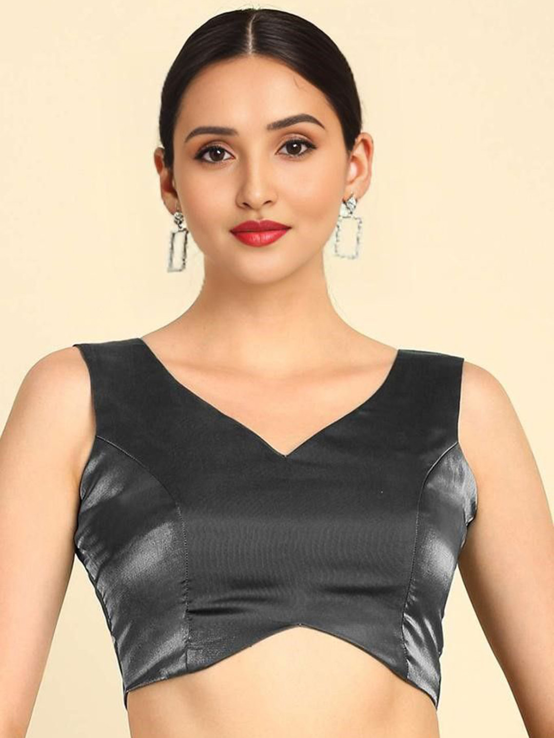 Mitera Women Solid Other Saree Blouse