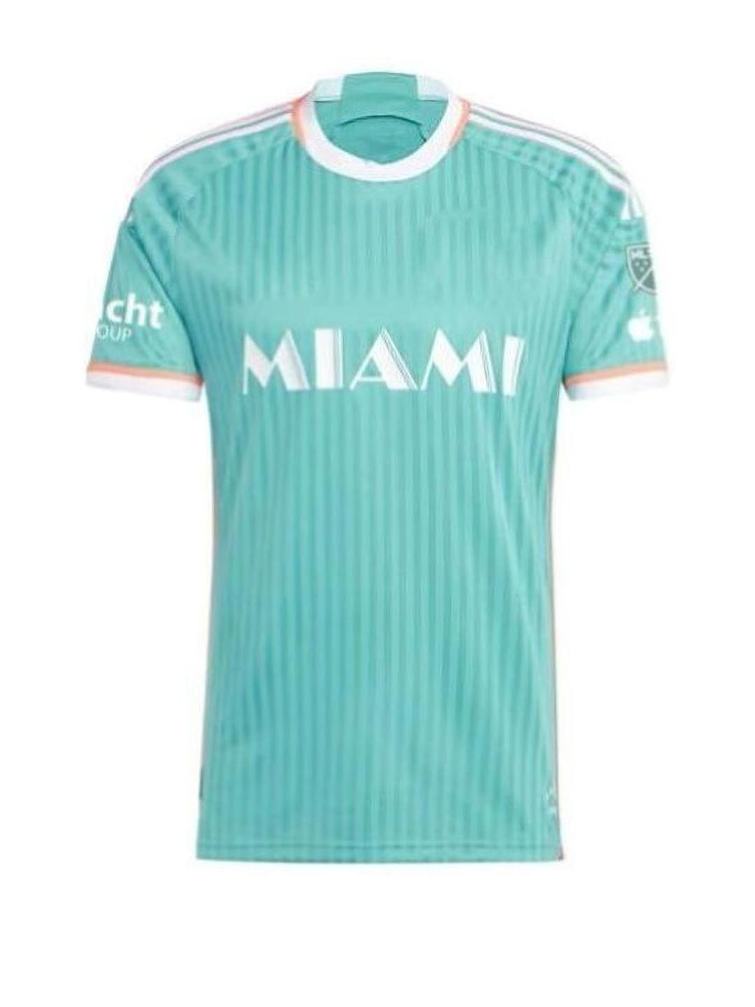 dostitch Girls Lionel Messi Striped T-shirt