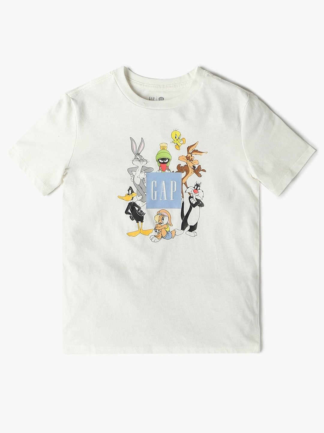 GAP Boys Looney Tunes Graphic Printed Pure Cotton License T-shirt