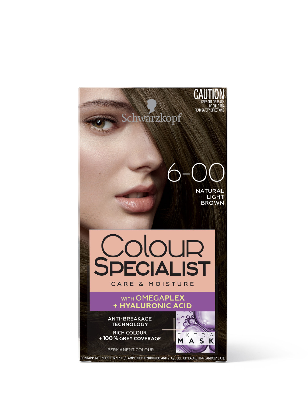 Schwarzkopf Colour Specialist Permanent Hair Colour 165ml - Natural Light Brown