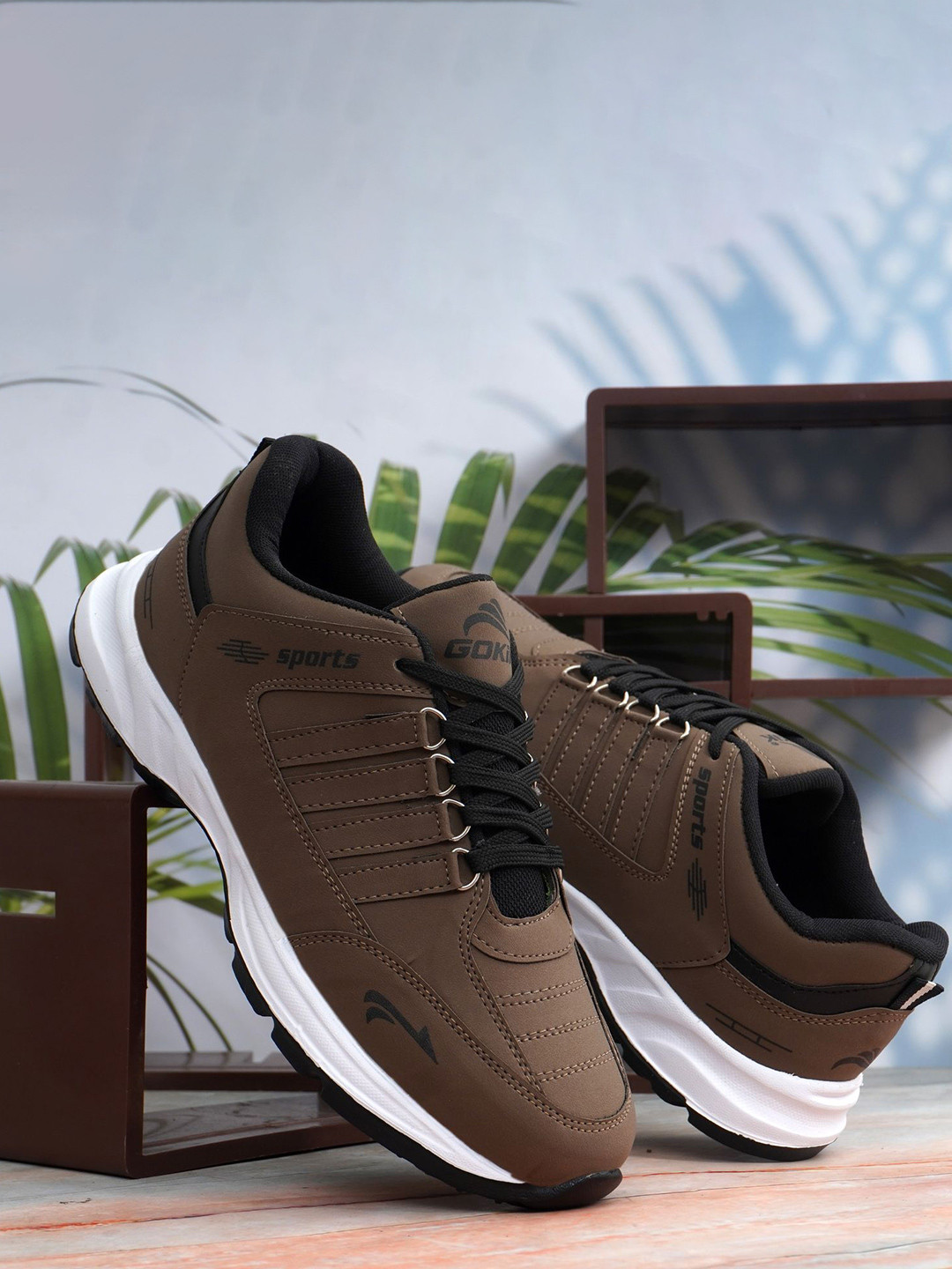 GOKIK GKS10 Cosco Men Lace-Ups Running Marking Sports Shoes