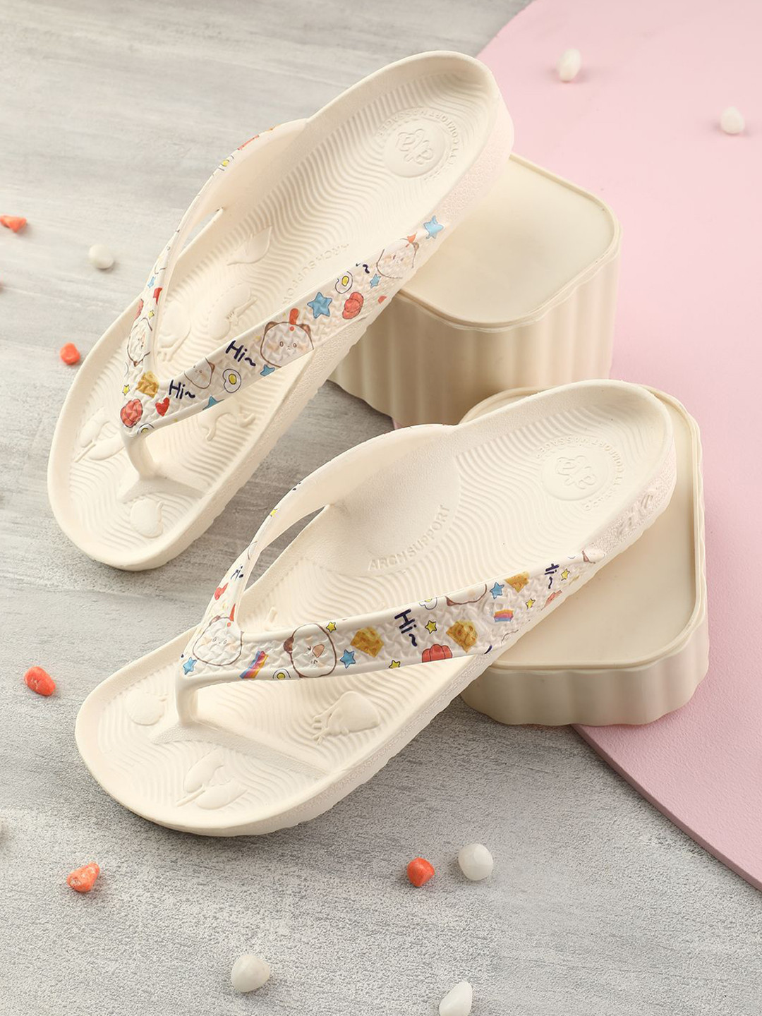 Liberty Women Printed Thong Flip-Flops