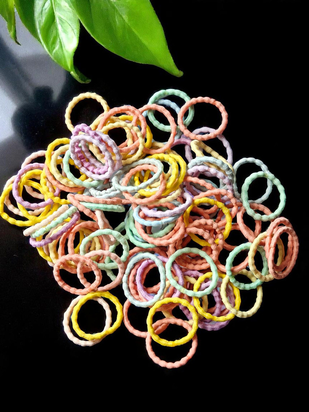 LYTIX Girls Set Of 10 Assorted Hair Ties