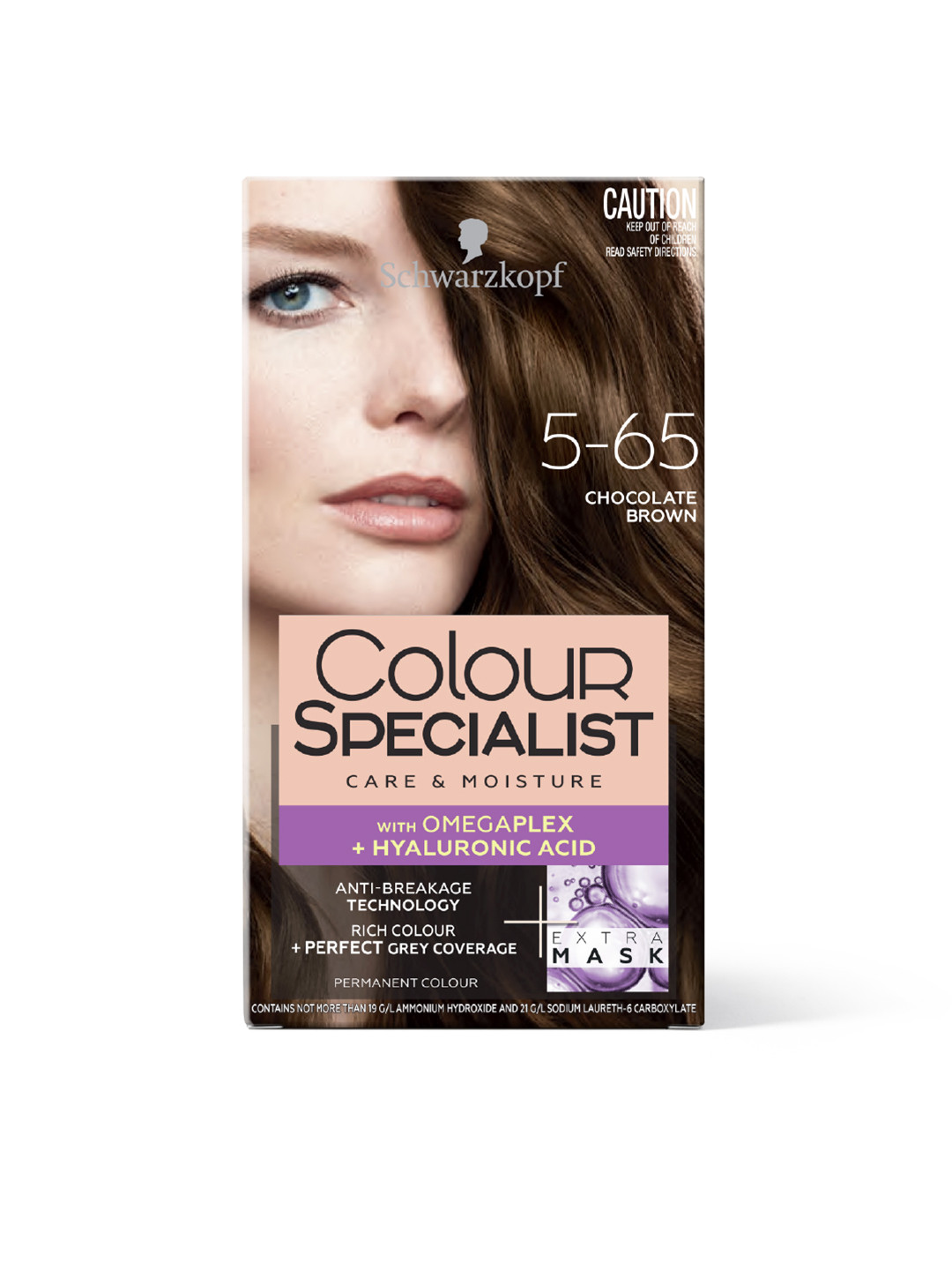 Schwarzkopf Colour Specialist Permanent Hair Colour 165ml - Chocolate Brown 5.65