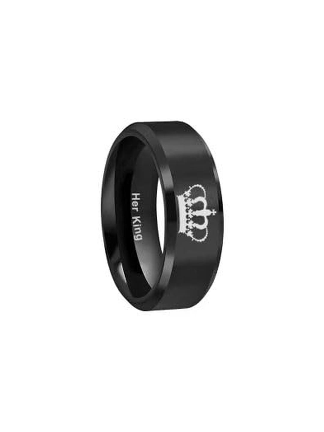 Moneekar Jewels Men Stainless Steel Ring