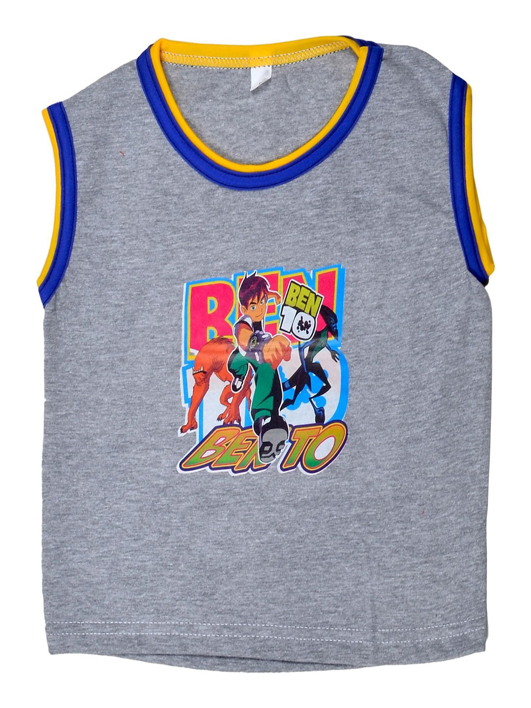 NEW TRINATH HOSIERY Boys Pack of 5 Ben 10 Graphic Printed Round Neck Cotton T-shirts