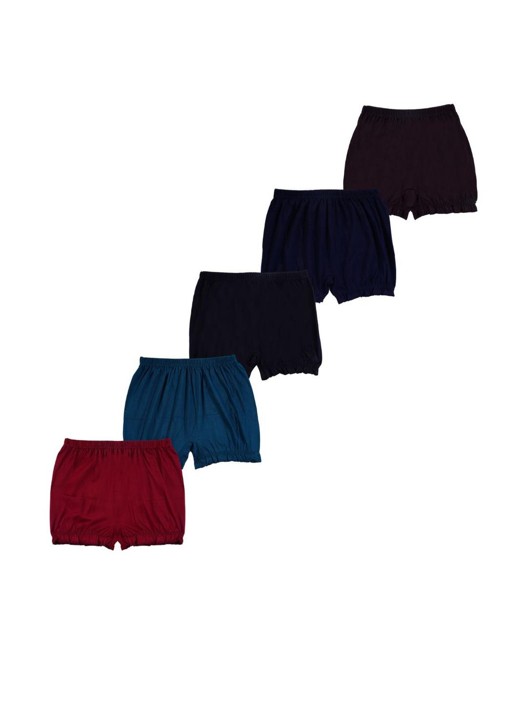 VIRUKSHAM Kids Girls Briefs - Pack Of 5