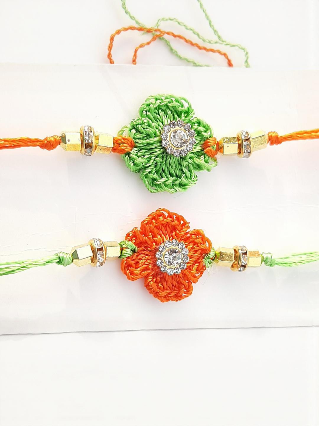 My Little Princess Unisex Orange Rakhi