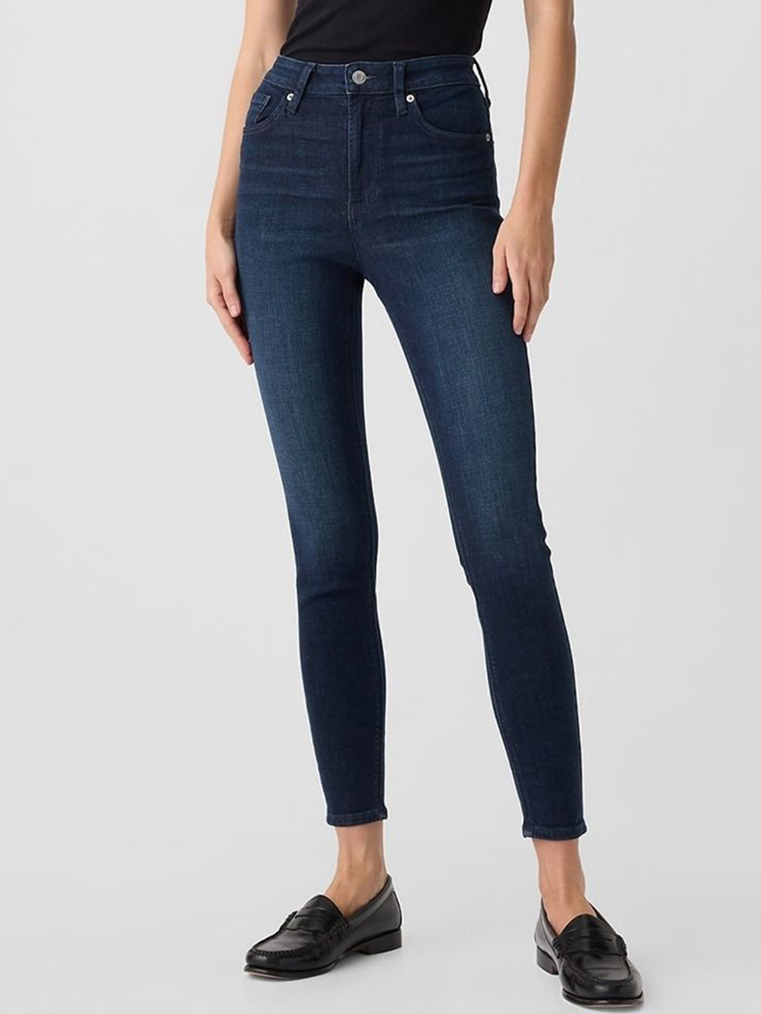 GAP Women Skinny Fit High-Rise Jeans