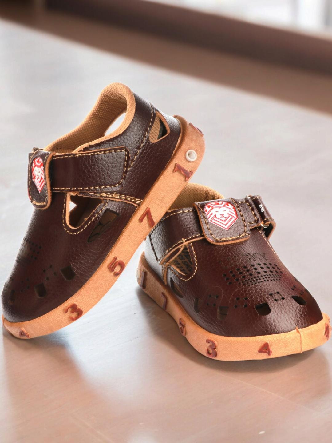 ROTATION Kids Brown Sneakers