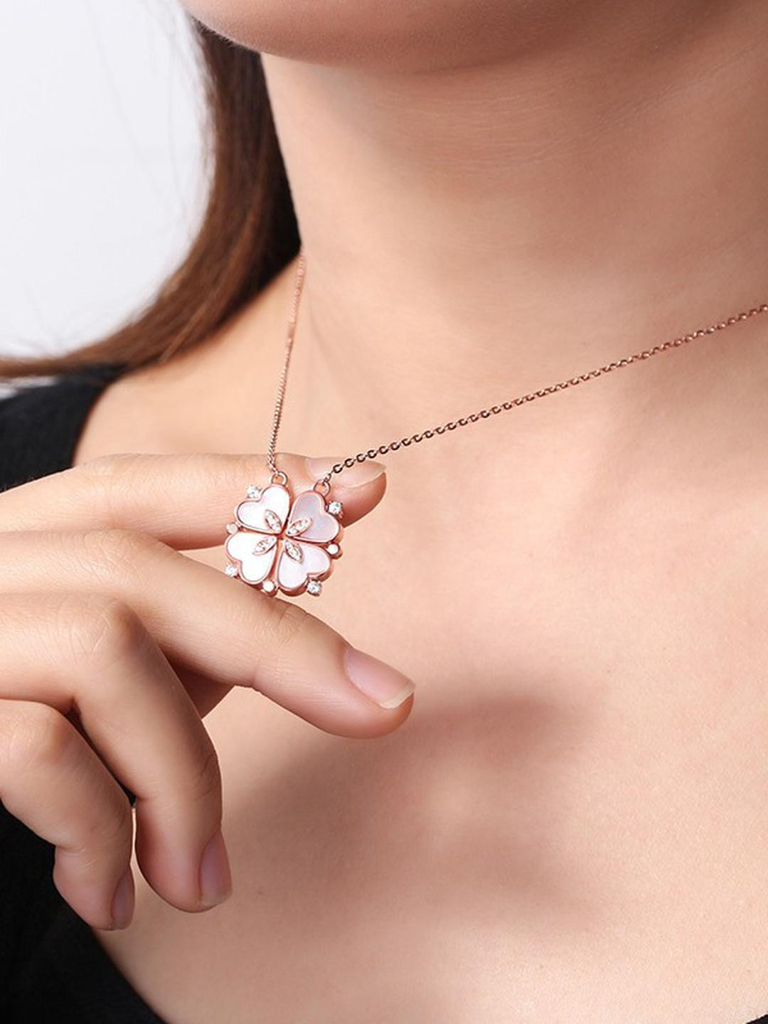 Arzonai Multi Metal Necklace