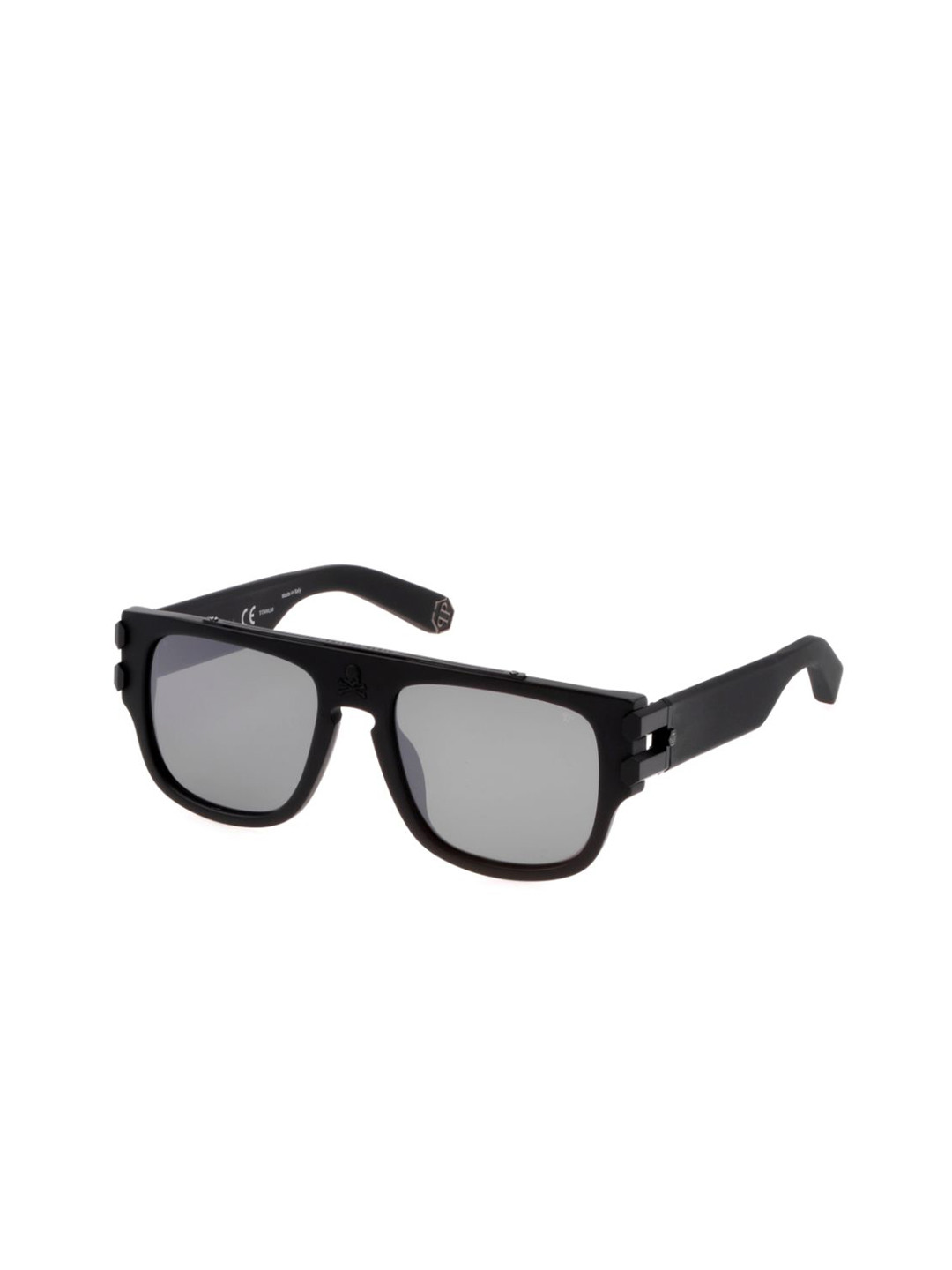PHILIPP PLEIN Men UV Protected Lens Square Sunglasses SPP011W55703FSG