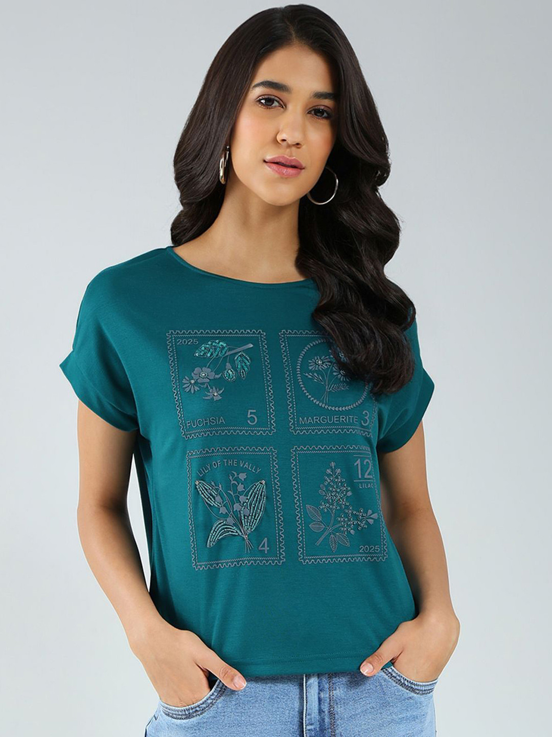 Monte Carlo Womens Printed Top