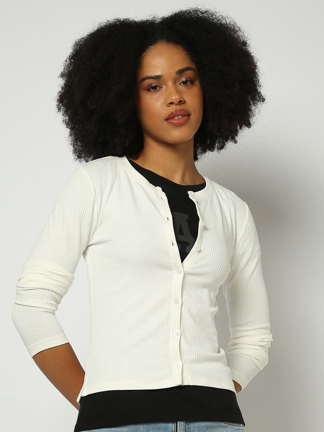 GAP Women Ribbed Cardigan