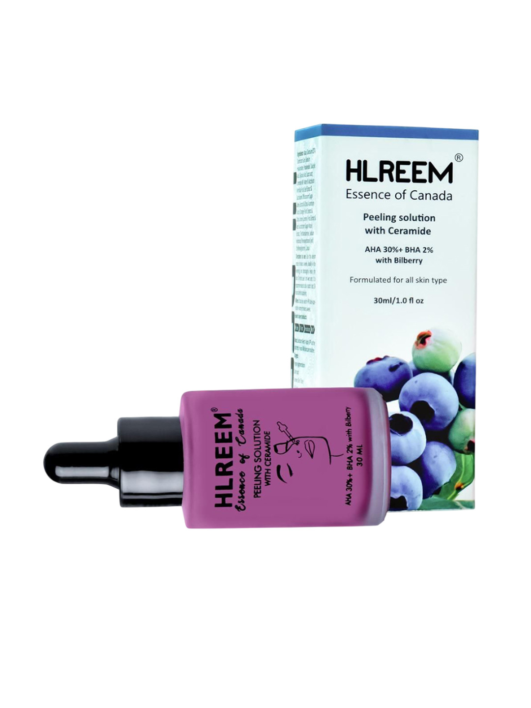 HLREEM Peeling Solution AHA BHA With Ceramide - 30 ml