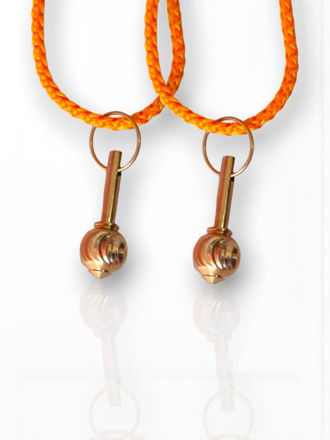 VANISHREE WORLD Gold-Plated Contemporary Pendants with Chains