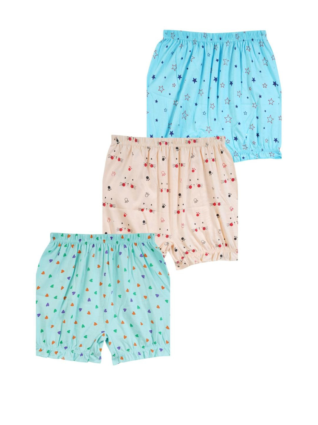 VIRUKSHAM Kids Girls Briefs - Pack Of 3