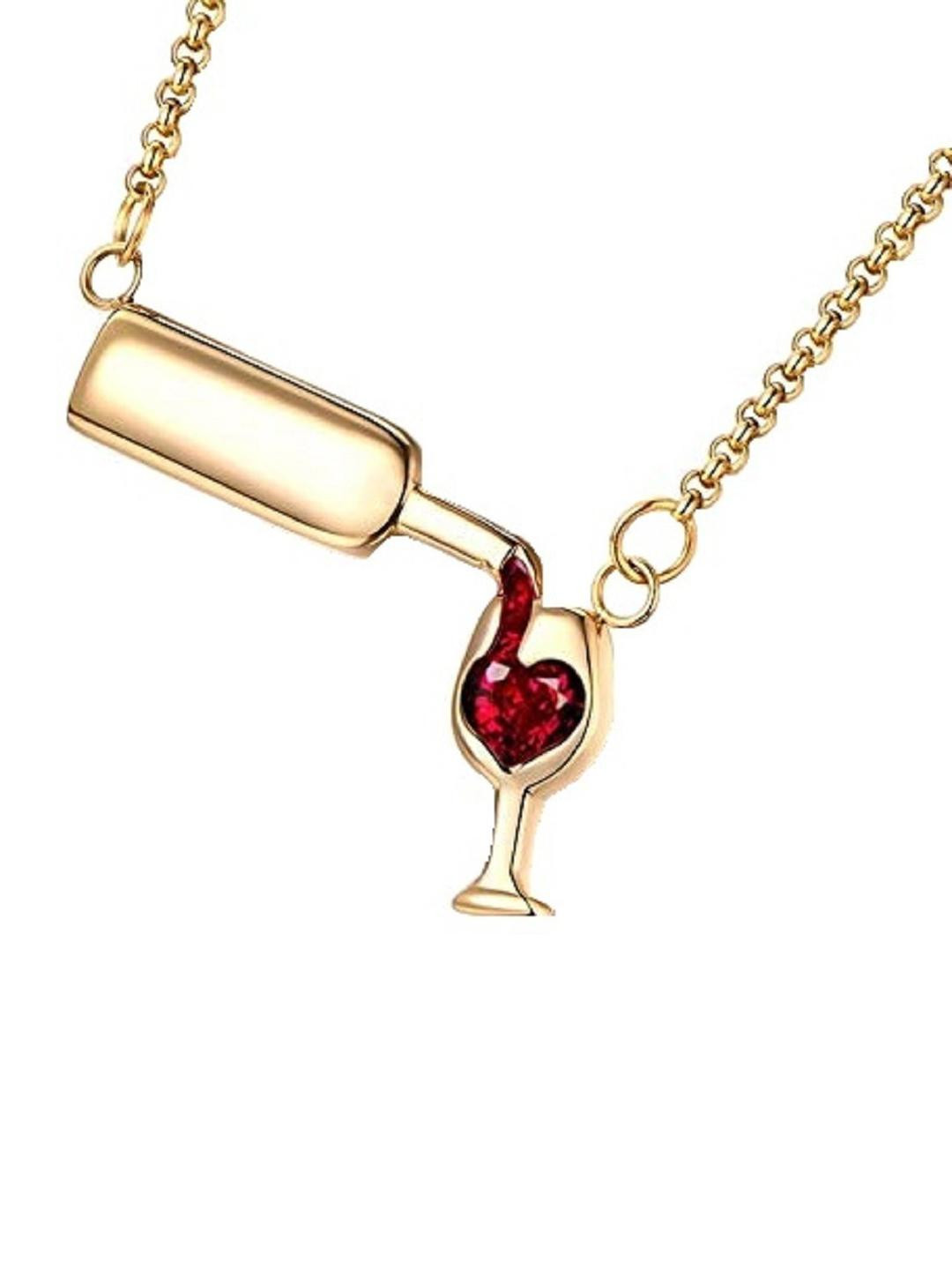 Moneekar Jewels Gold Plated CZ Studded Necklace