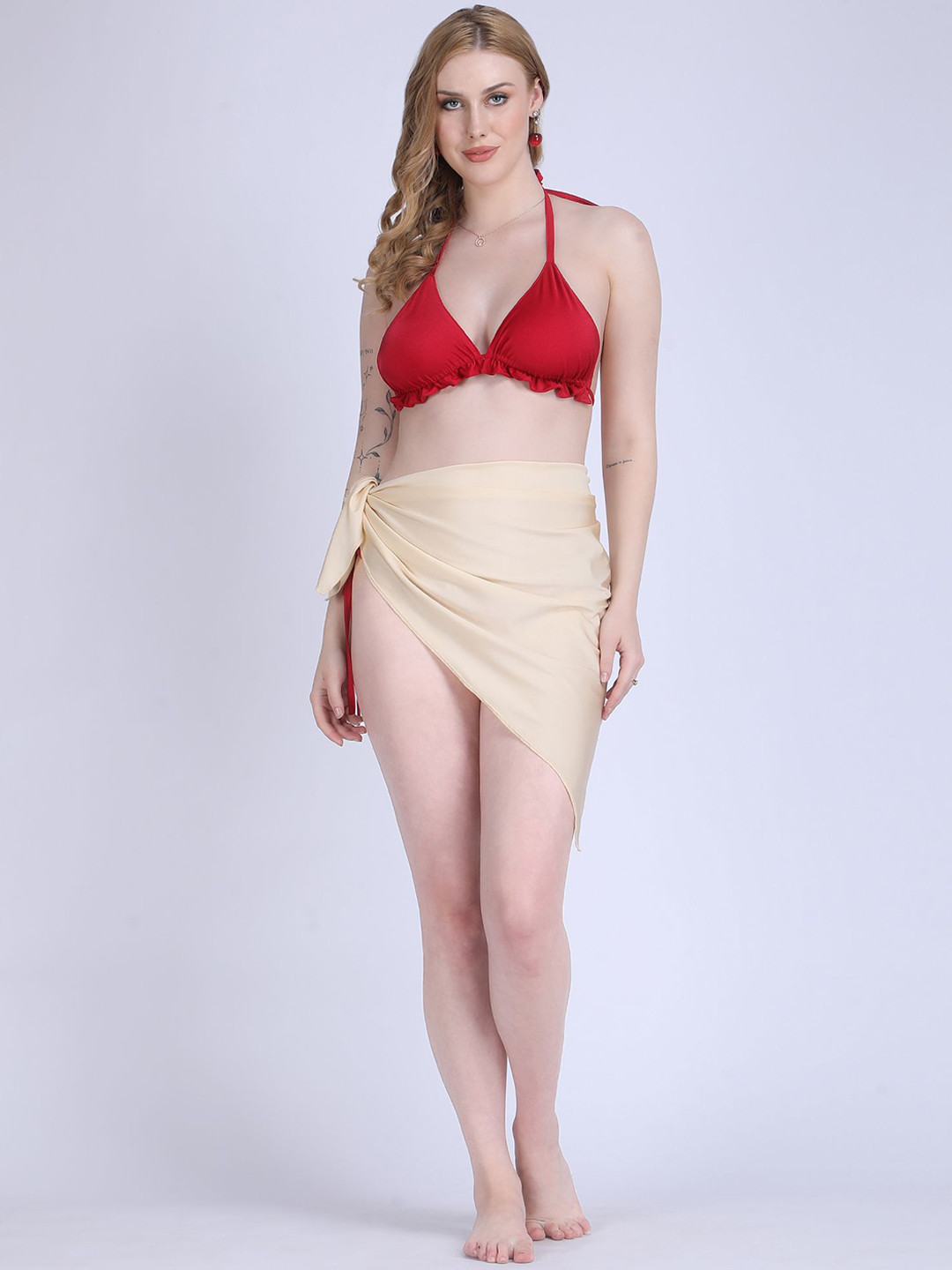 WOMAN IN YOU Printed Beach Wear Cover Up Sarong