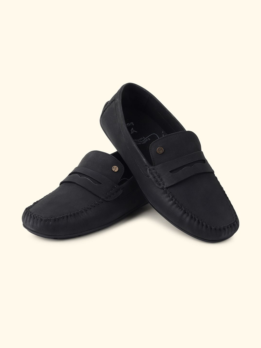 yoho Lofos Men Slip-On Nubuck Loafers