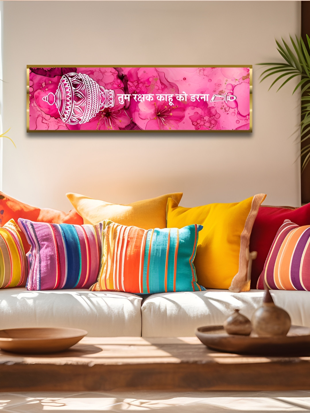 Craftnest creations Hanumanji Wall Decor With Frames