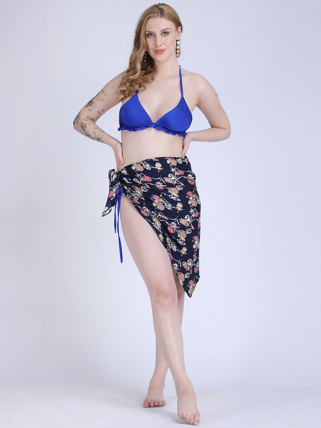 WOMAN IN YOU Printed Beach Wear Cover Up Sarong