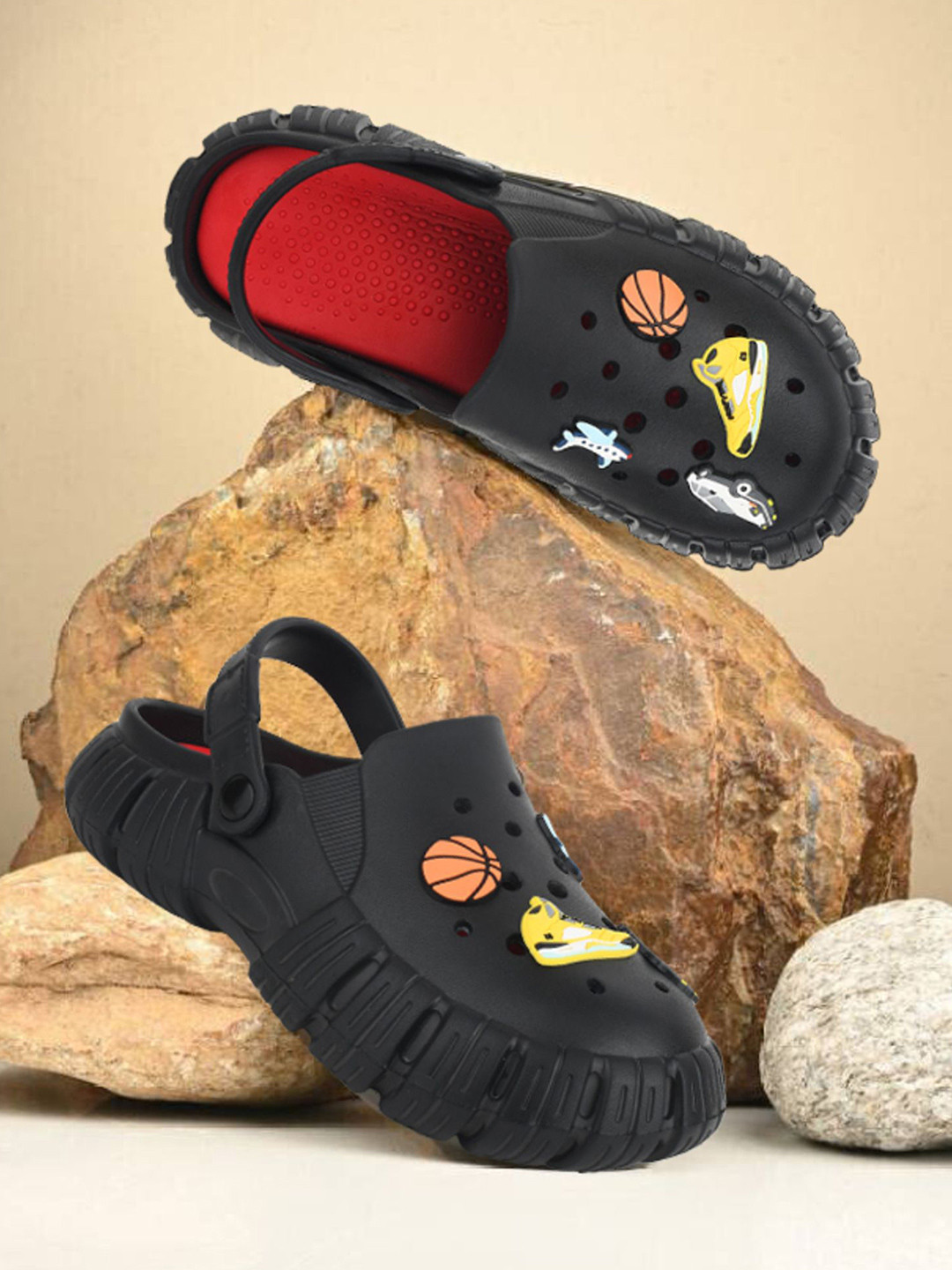 GOKIK Men Self Design EVA Clogs