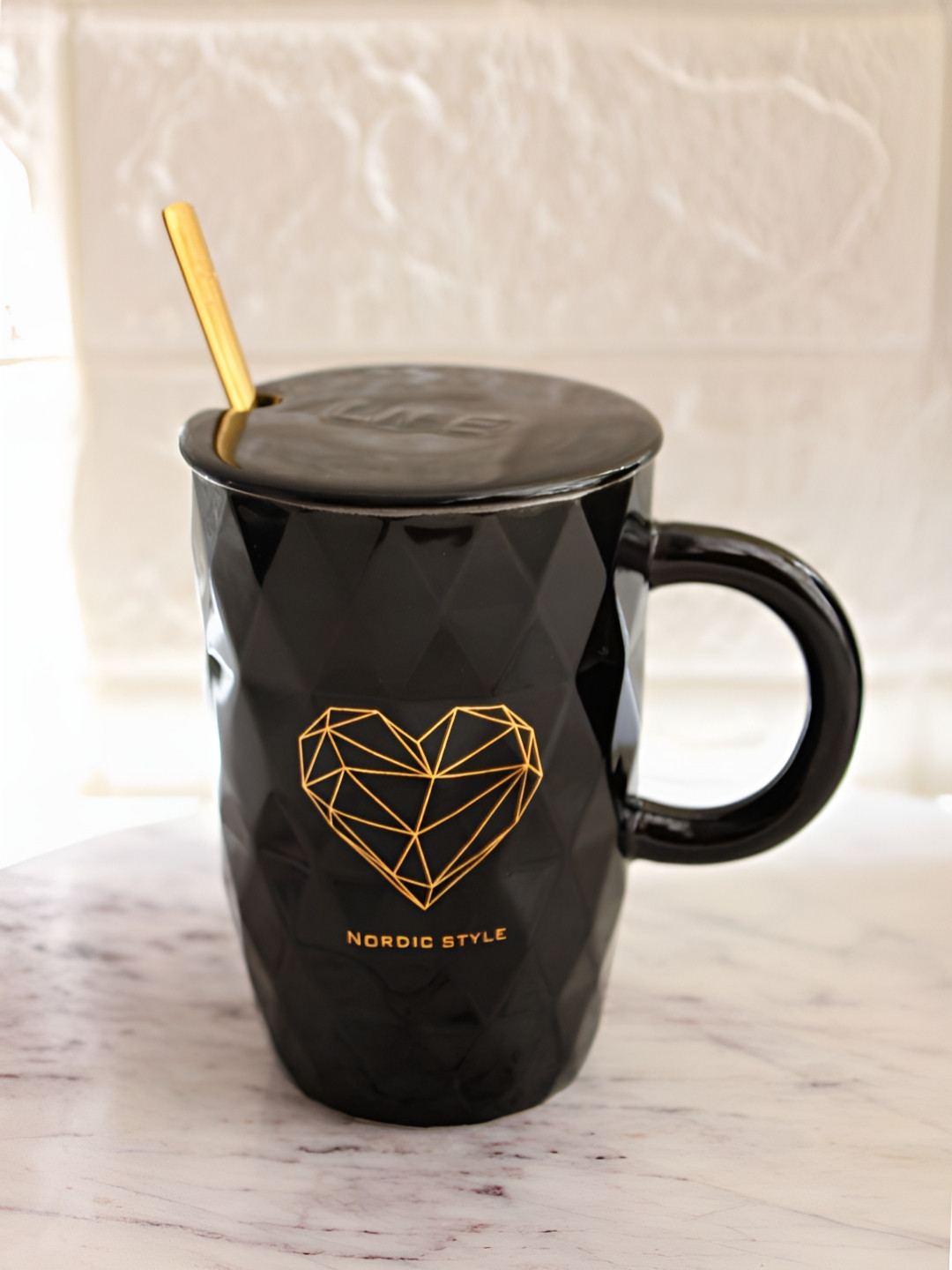Posh Pitara Black Ceramic Core Mugs