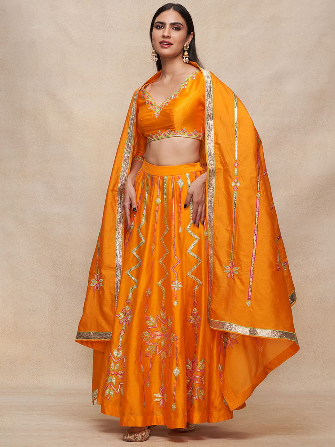 Gulabo by Abu Sandeep Embellished Saree Blouse