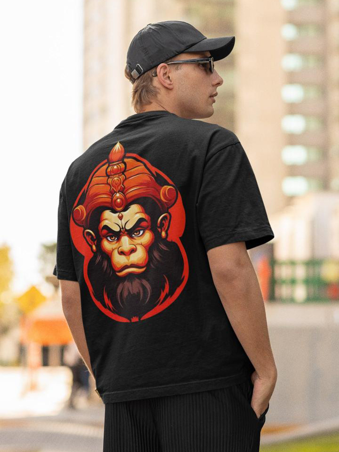 Hatke Trends Men Graphic Printed Round Neck Regular Fit T-shirt