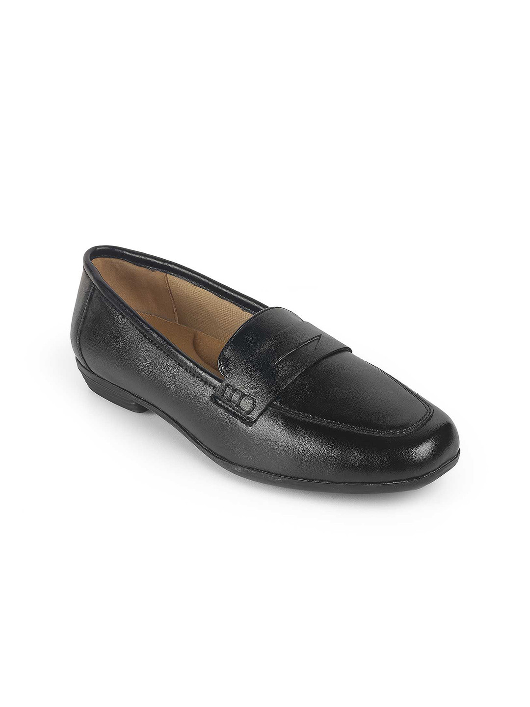 Tresmode Women Lolap Black Casual Loafers