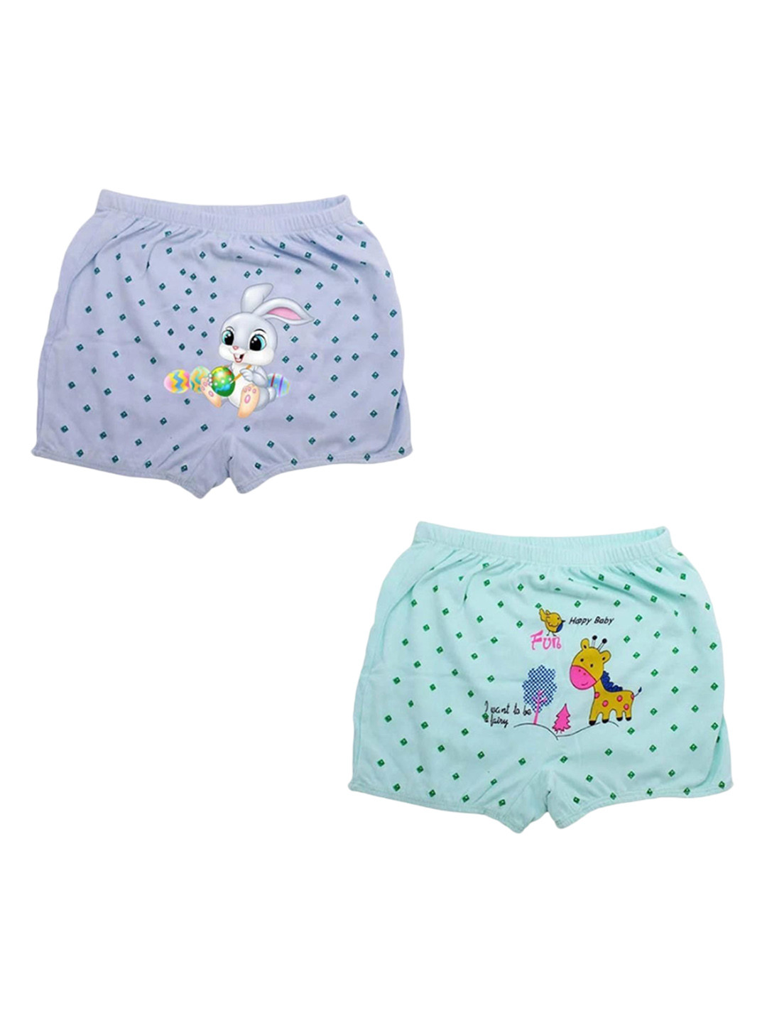 NEW TRINATH HOSIERY Boys Pack Of 2 Printed Cotton Boy Short Briefs KND-01