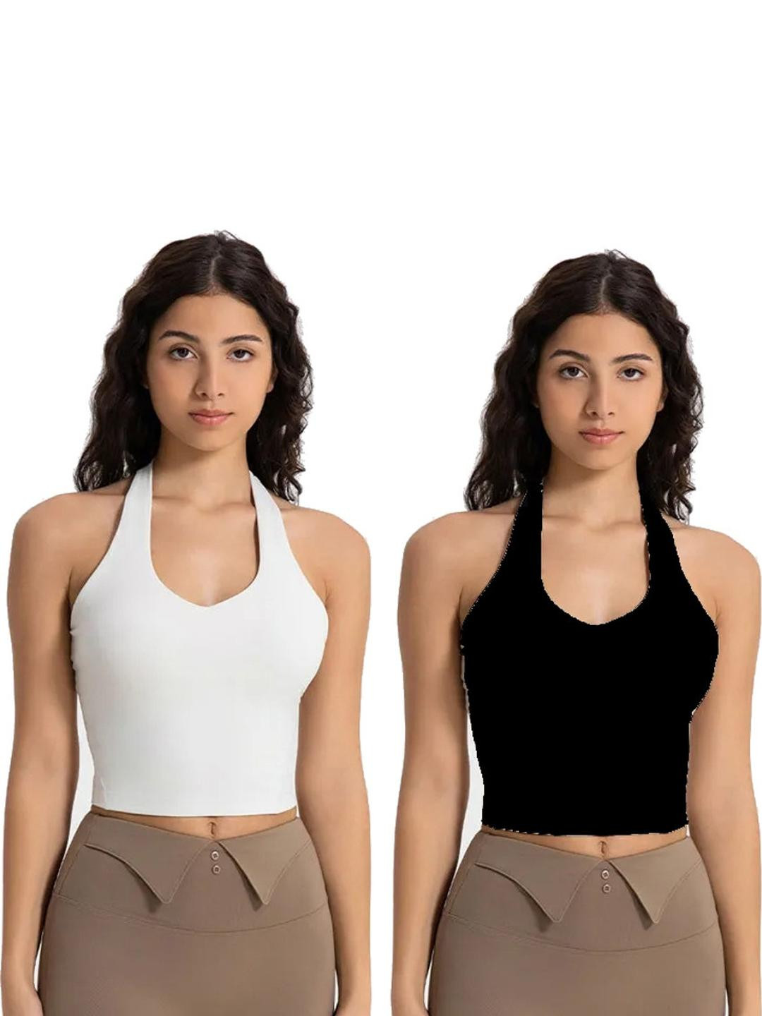 PINOVO White Cotton Tops