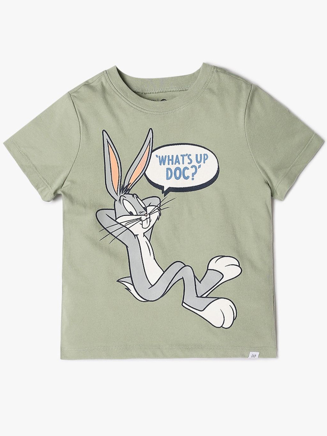 GAP Boys Bugs Bunny Graphic Printed Round Neck Cotton T-shirt