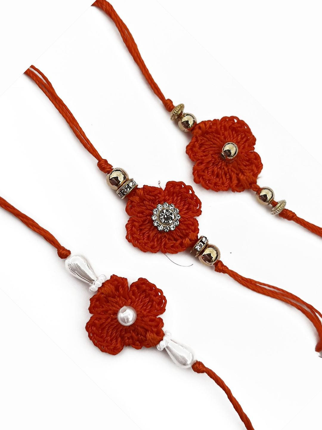 My Little Princess Unisex Orange Rakhi