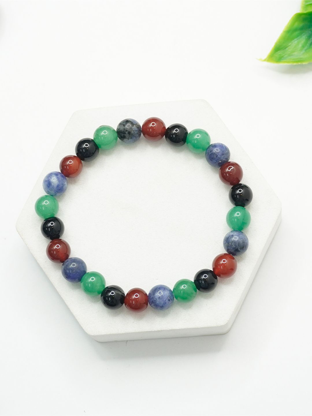 Love Rocks Virgo Zodiac Crystal Beaded Bracelet