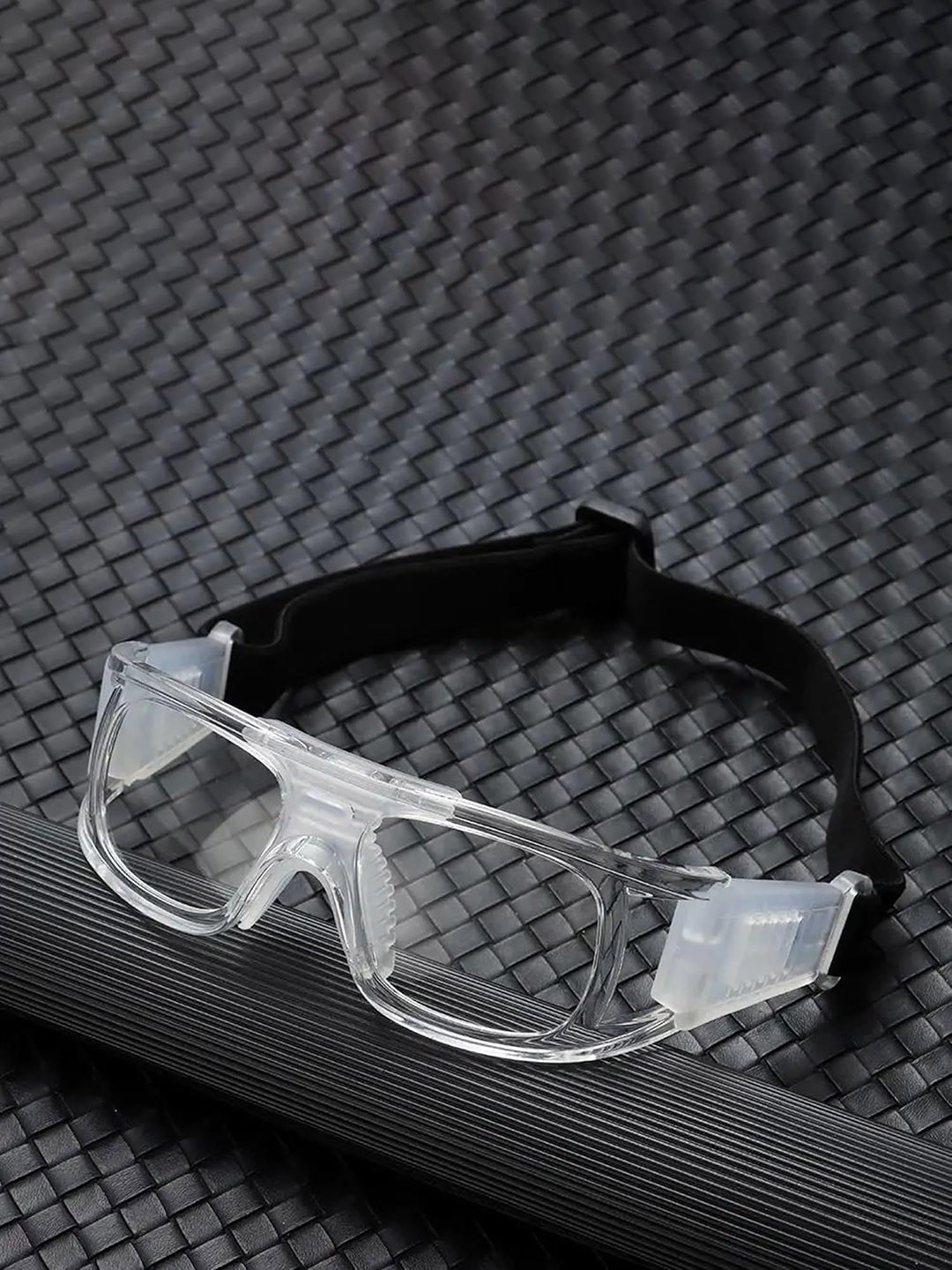 AUGEN Unisex Sports Sunglasses With UV Protected Lens SafetyGlass-SG-07A-White