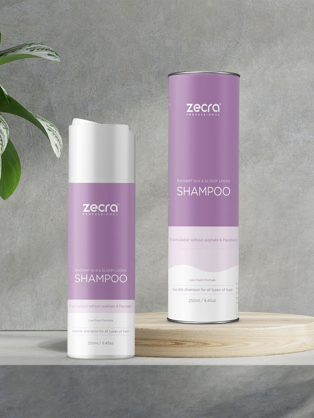 ZECRA Radiant Silk & Glossy Locks Shampoo- 250 ml