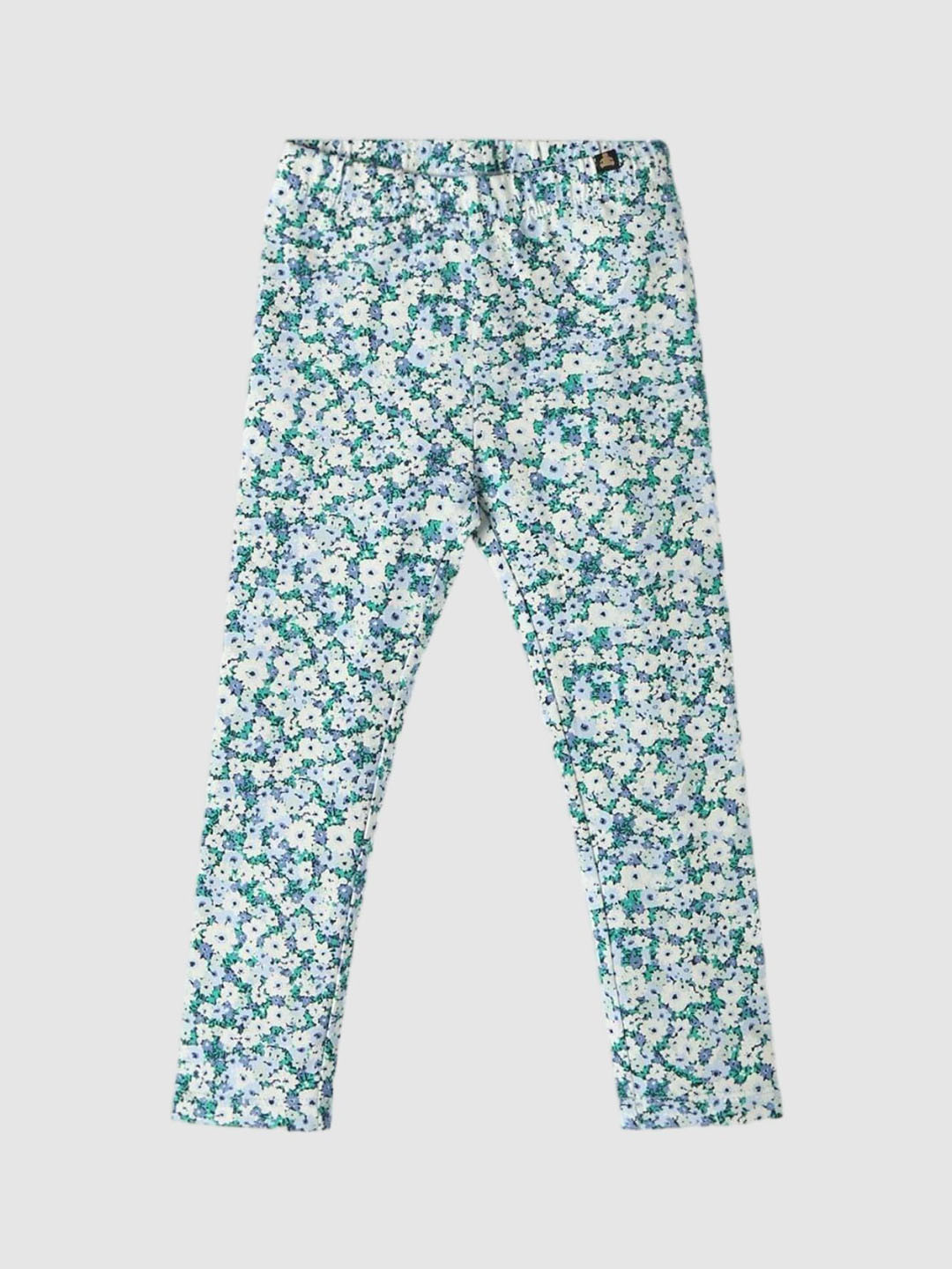 GAP Girls Floral Printed Mid Rise Leggings