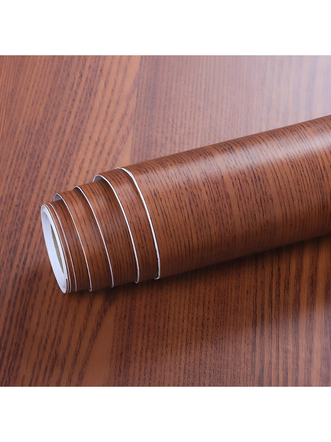 SUNBIRD Brown Printed Self-Adhesive WaterproofWallpaper