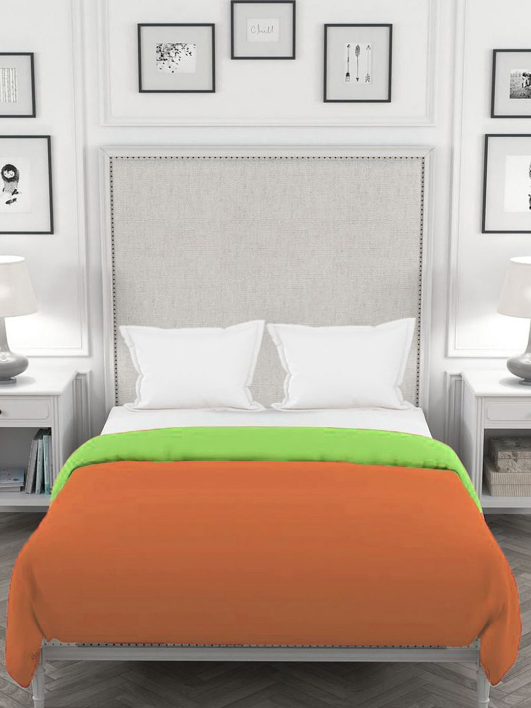 STELLAR HOME Blockbuster Pink Heavy Winter 120 GSM Double Bed Comforter