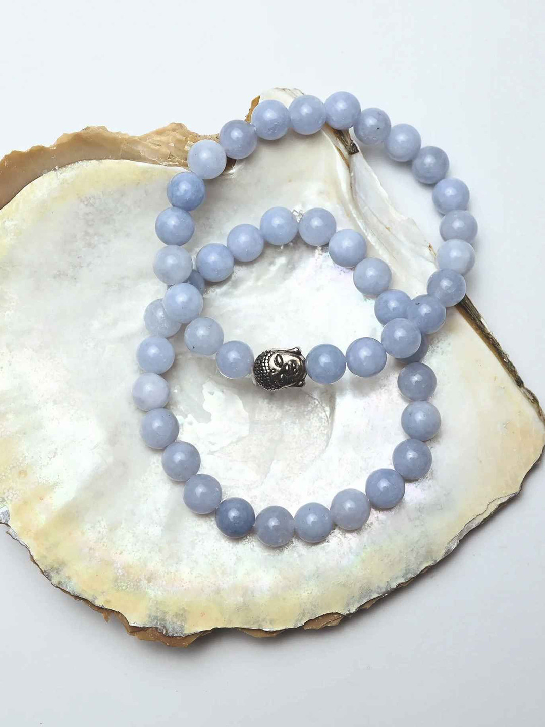 Tejvij And Sons Unisex Crystals Elasticated Bracelet