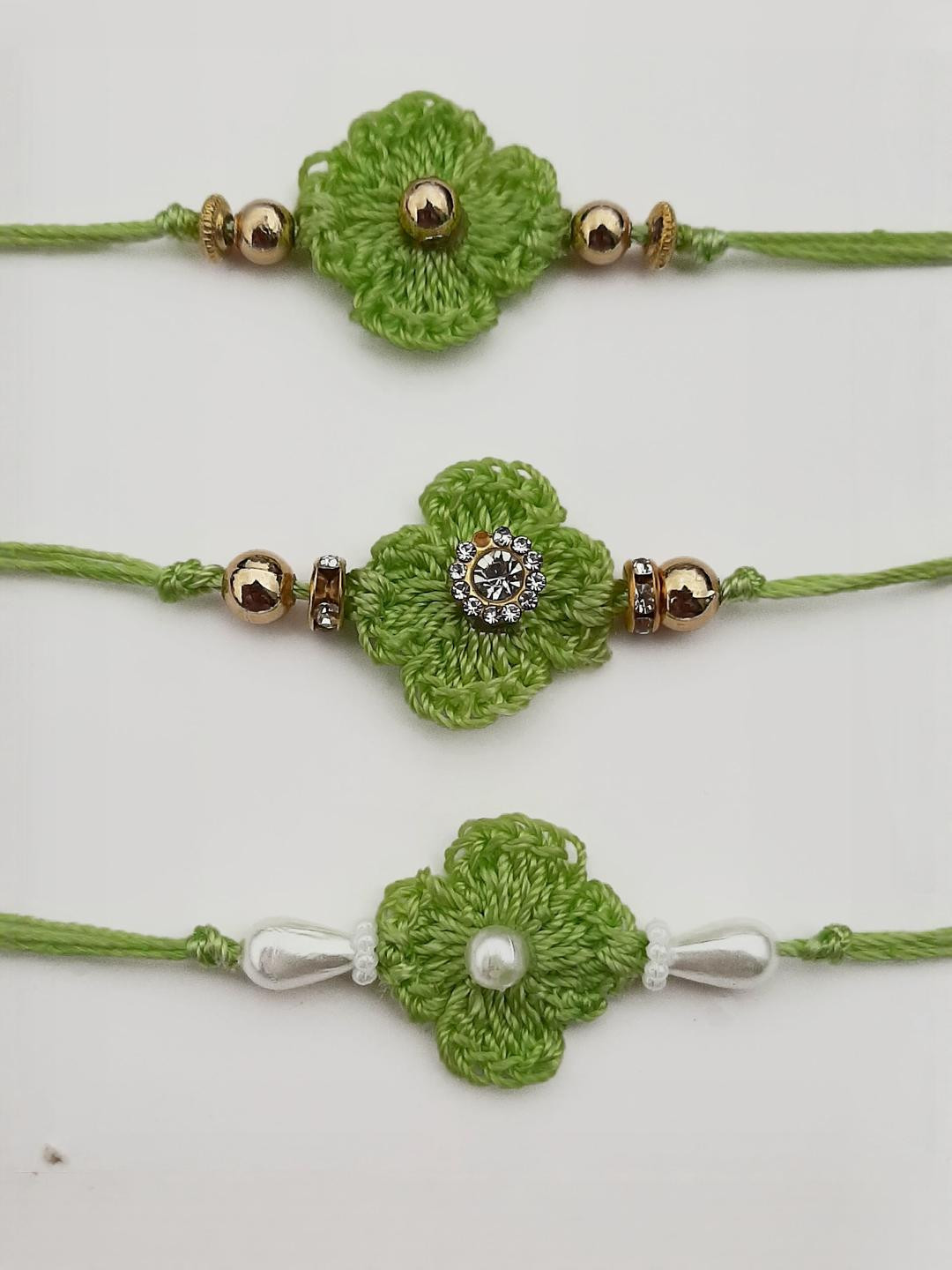My Little Princess Unisex Lime Green Rakhi