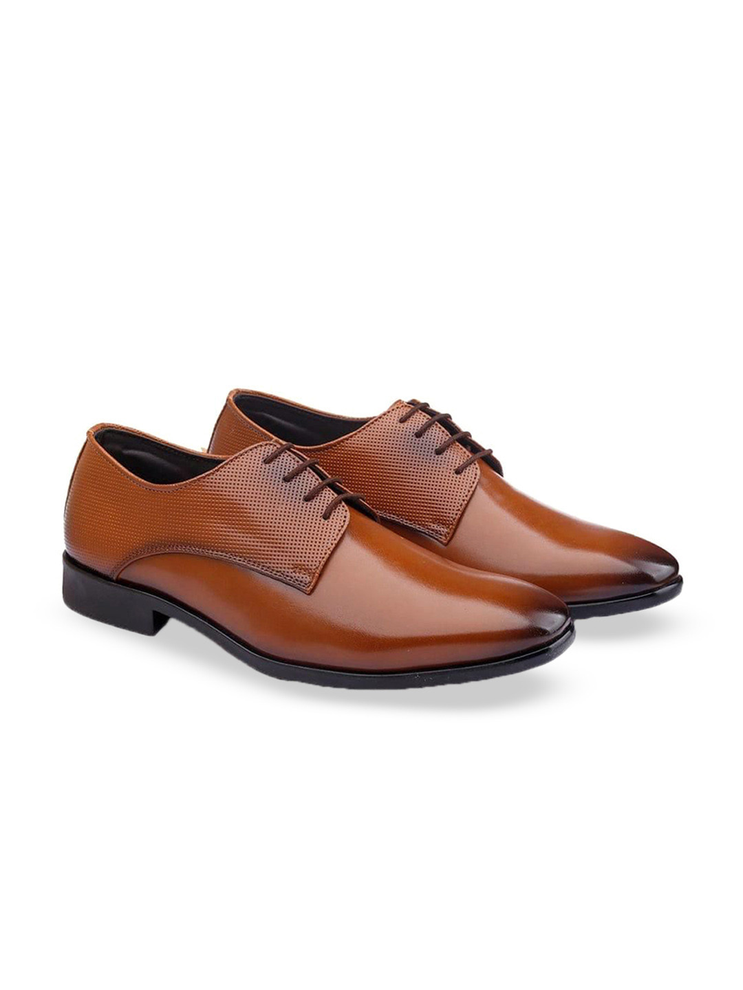 Arber Kenton Men Textured FormalDerbys