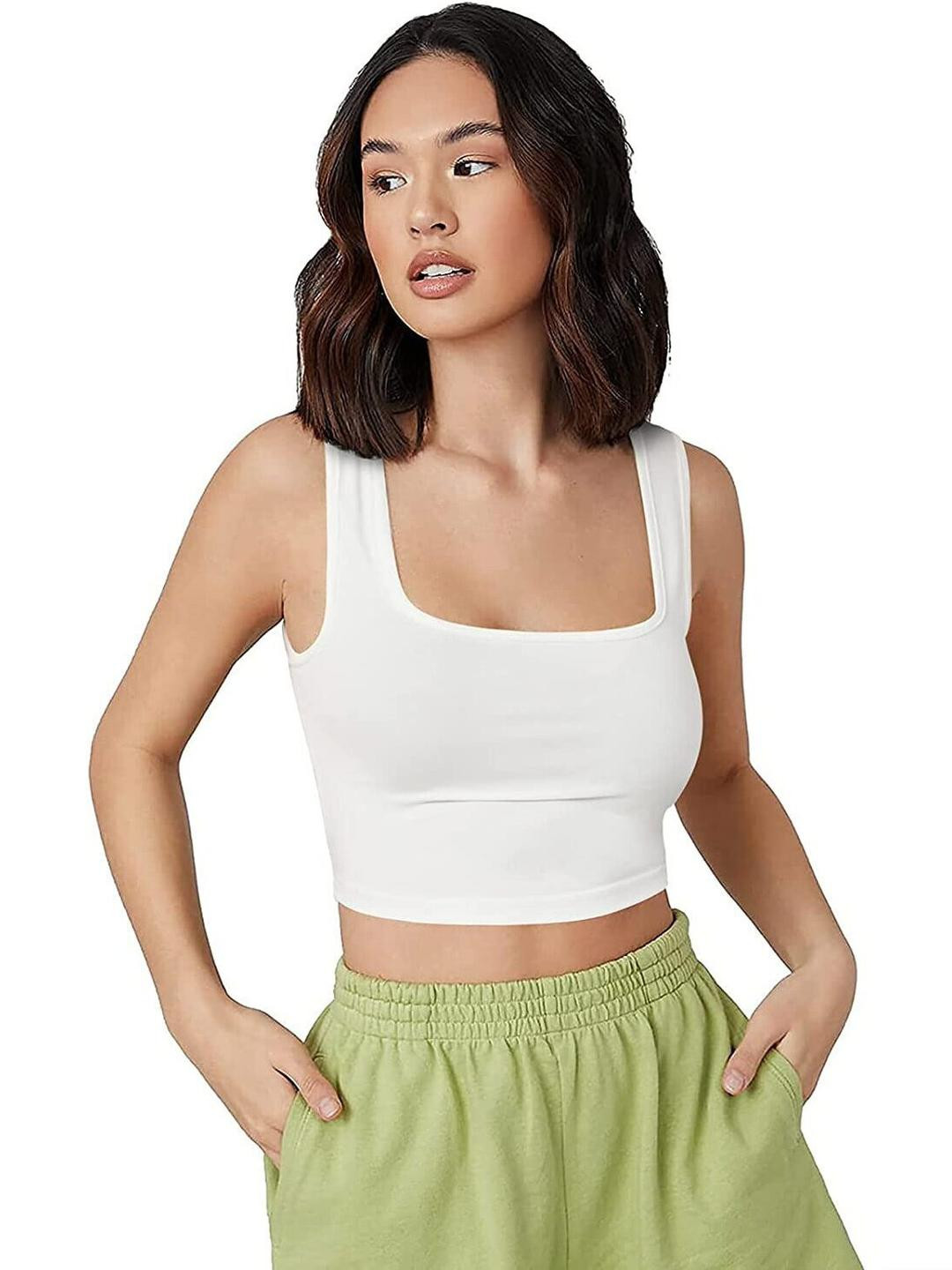 PINOVO Black Cotton Tops