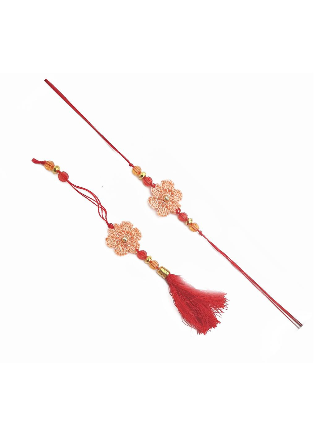 My Little Princess Unisex Peach Rakhi