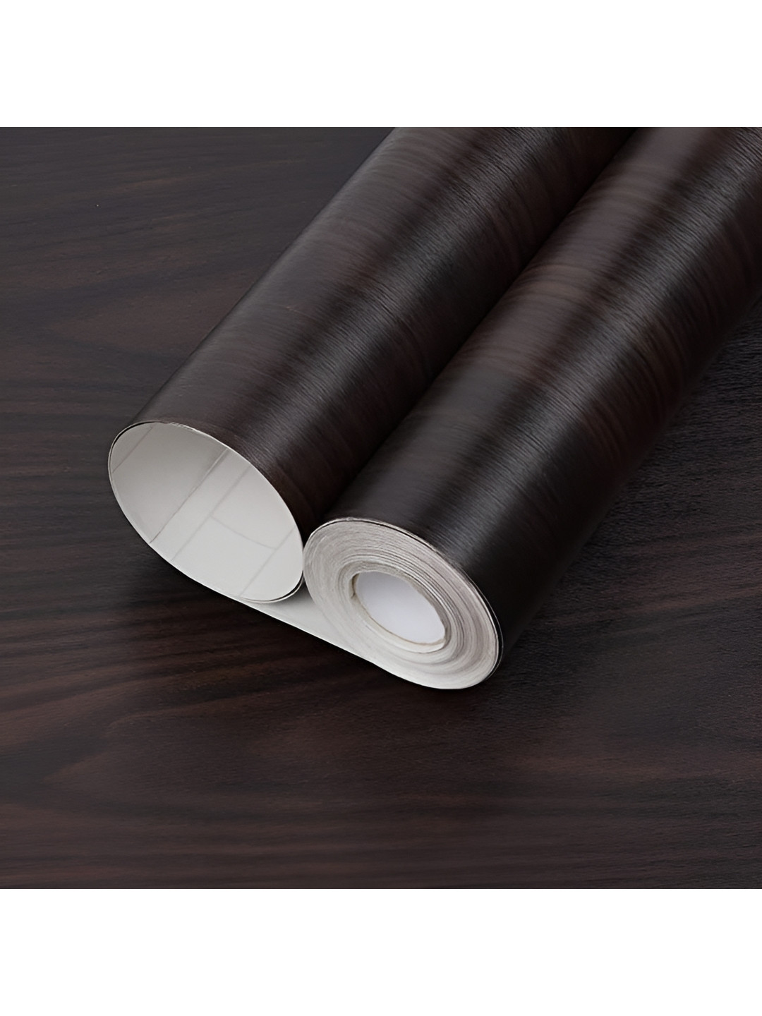 SUNBIRD Black & Brown Printed Self-Adhesive Wallpaper