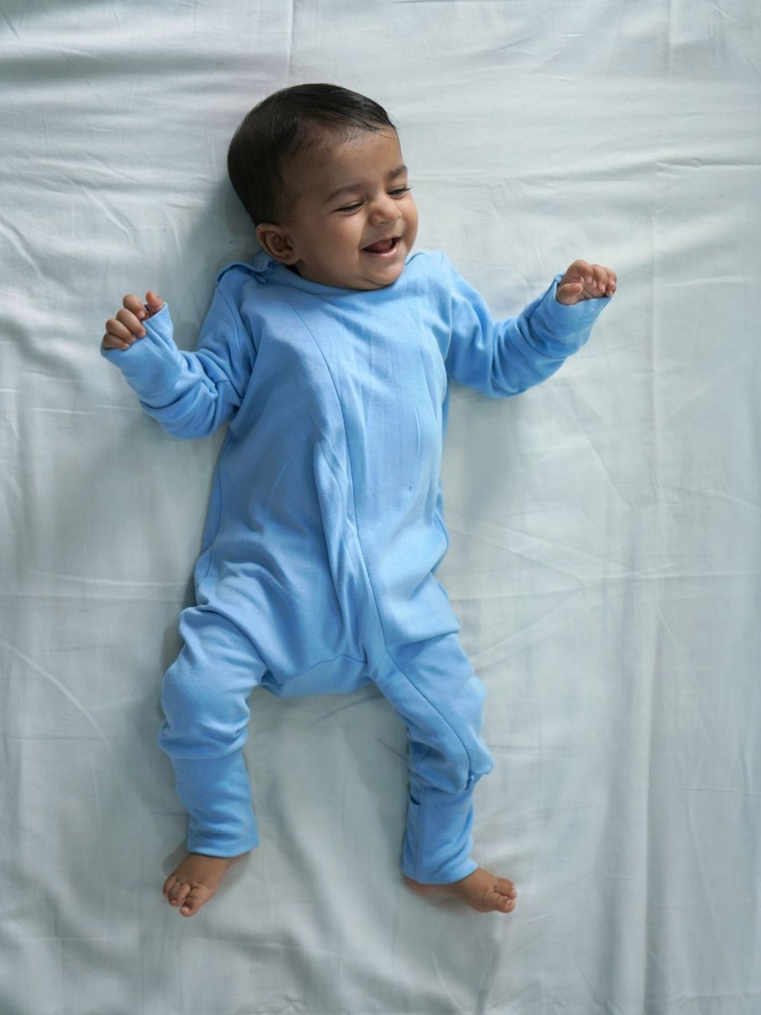 cocoon care Kids  Bamboo Sleepsuit With Reversible Mittens & Footie