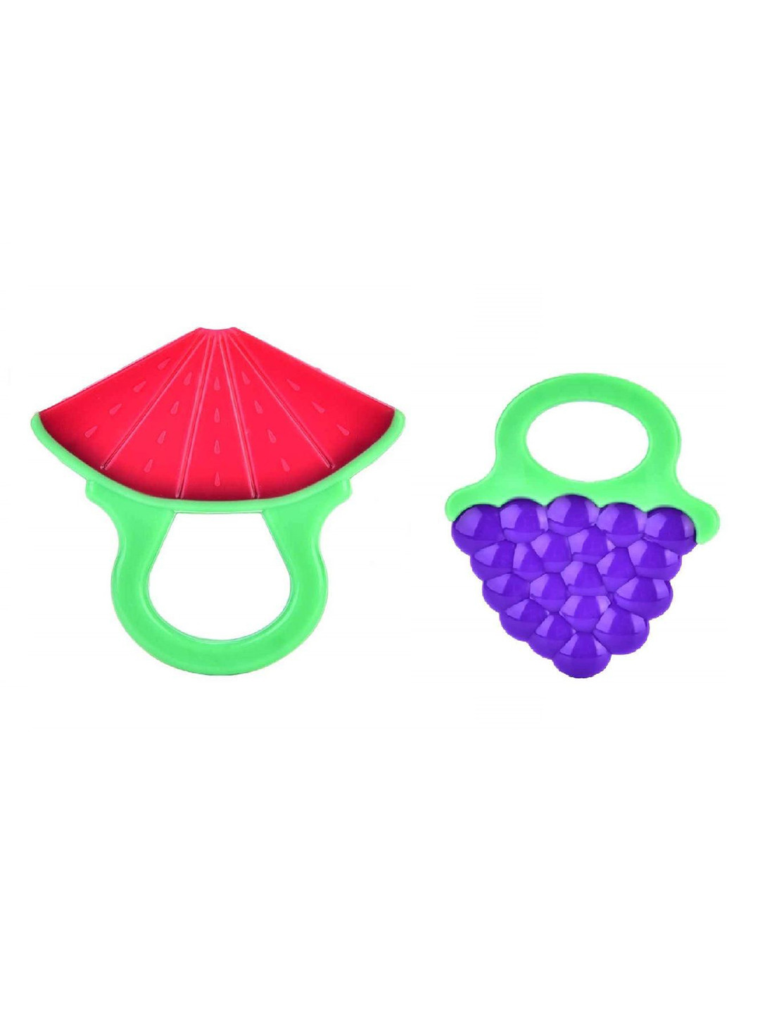 Kritiu Set Of 2 Food-Grade Silicone Baby Teether